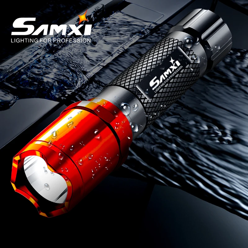 

Portable LED Flashlight T9 Lamp Beads Waterproof Lantern Rechargeable Flashlighting Bike Light Camping Lamp Use Built-in Battery