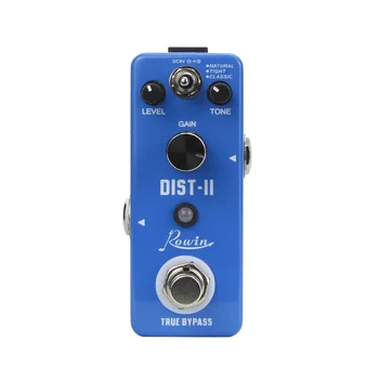 

NEW Aluminum Alloy Mini Guitar Distortion Pedal Effect True Bypass