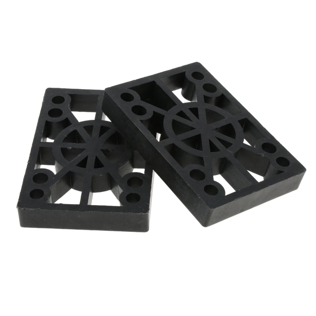 

2Pcs 12mm Thicken Skateboard Longboard Shock Absorbing Pads Risers Skate Board Accessories Dropshipping