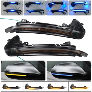 

LED Side Wing Dynamic Turn Signal Light Blinker Startup Breath Light For Audi A6 RS6 4G C7 7.5 2012 2013 2014 2015 2016-2018