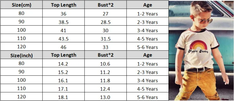 Pudcoco/ США; От 1 до 6 лет; крутая летняя футболка для мальчиков и девочек; футболка унисекс с короткими рукавами и радугой; топы; одежда