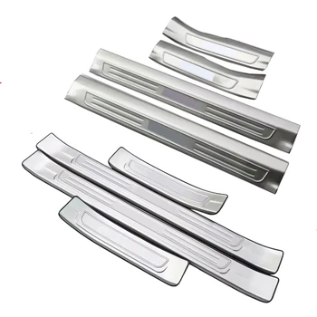 

For Renault Kadjar 2017 Accessories Door Sill Pedal Cover Scuff Plate Stainless Steel Auto Guard Protector Car Styling 2018 2019