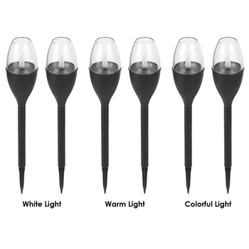 

Outdoor Street Solar Lawn Lamp LED Bollard Light Solar Power Garden Path Waterproof LED Waterproof Easy Installation