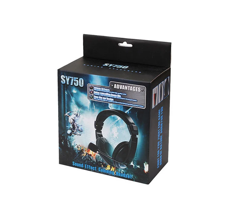 SY750MV гарнитура стерео игровые наушники