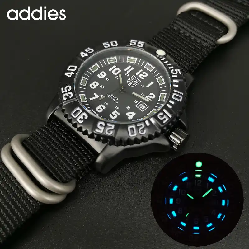 mens watches with night light