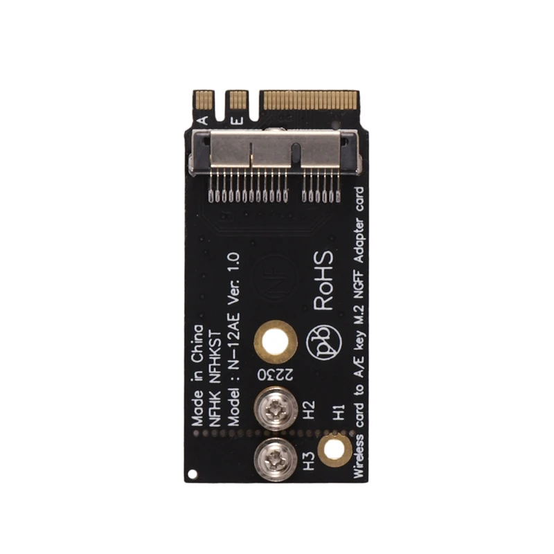 802.11AC BCM94360CS2 Аэропорт WiFi 867 Мбит/с WLAN карта Bluetooth 4,0+ NGFF M.2 адаптер+ антенны