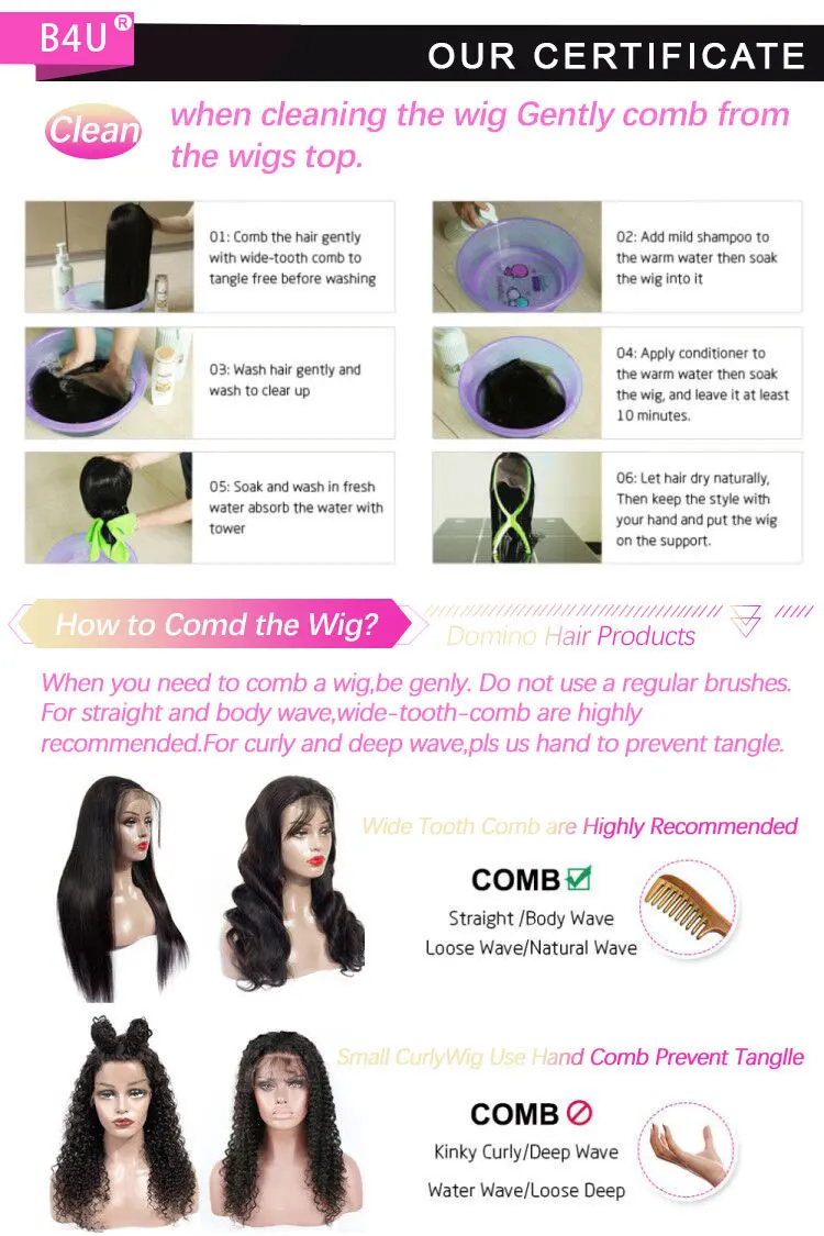 Frente do Laço Perucas de Cabelo Fechamento do Laço Onda Profunda Peruca Humano 4x4 Brasileiro Remy Cabelo Curto Kinky Encaracolado Perucas Bob 13x4 19 Apliques com cabelo humano