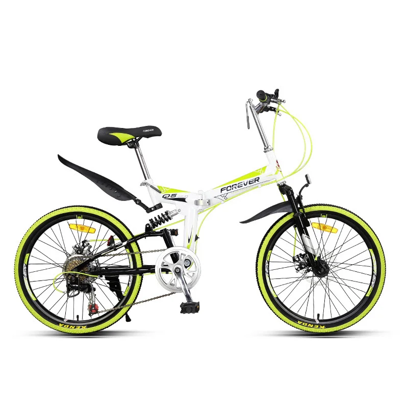 Top Folding bicycle portable Suitable for adult women Double V brake Commuting Aluminum allo 5