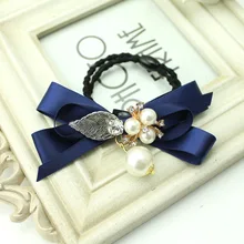 Шифоновый галстук, конский хвост, аксессуары для волос, Женская южнокорейская повязка для волос, аксессуары для невесты, Женская повязка на голову, милый головной убор, этнический стиль