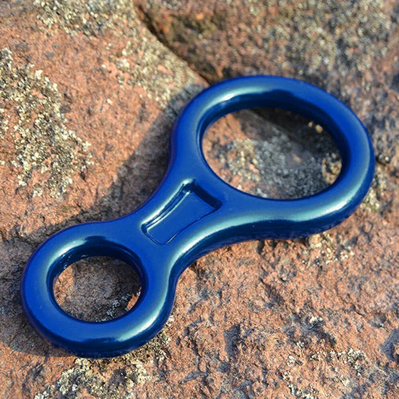 

Locking Rock Climbing Carabiner Hook Buckle Screwgate Descender Safety Rescue