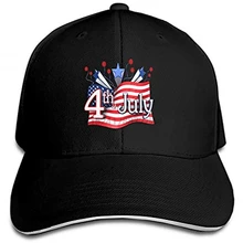 Happy July 4th Snapback Кепка с плоским козырьком шляпы хип-хоп кепка s для мужчин и женщин