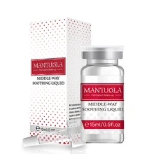 1bottle MANTUOLA  Secondary Soothing Solution For mid-operation pmu  Permanent makeup Eyebrow&Eyeliner&Lips tattoo microblading