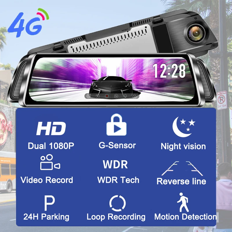 4G ADAS Car DVR Camera 10