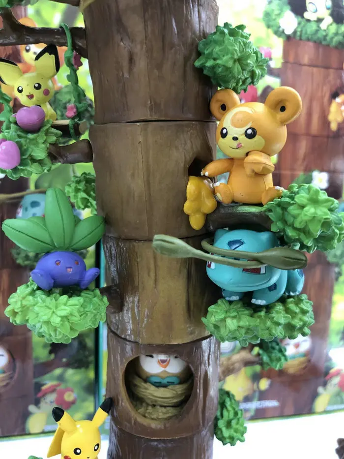 8 шт. оригинальный Покемон пень Дерево лес Pocket Monster POKEMON Go Пикачу глухая коробка