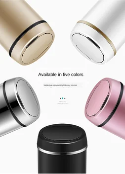 

0.1S Open Inductive Type Trash Can Smart Sensor Automatic Kitchen Rubbish Bin Stainless Steel Waste Bin Without battery 12L/9L