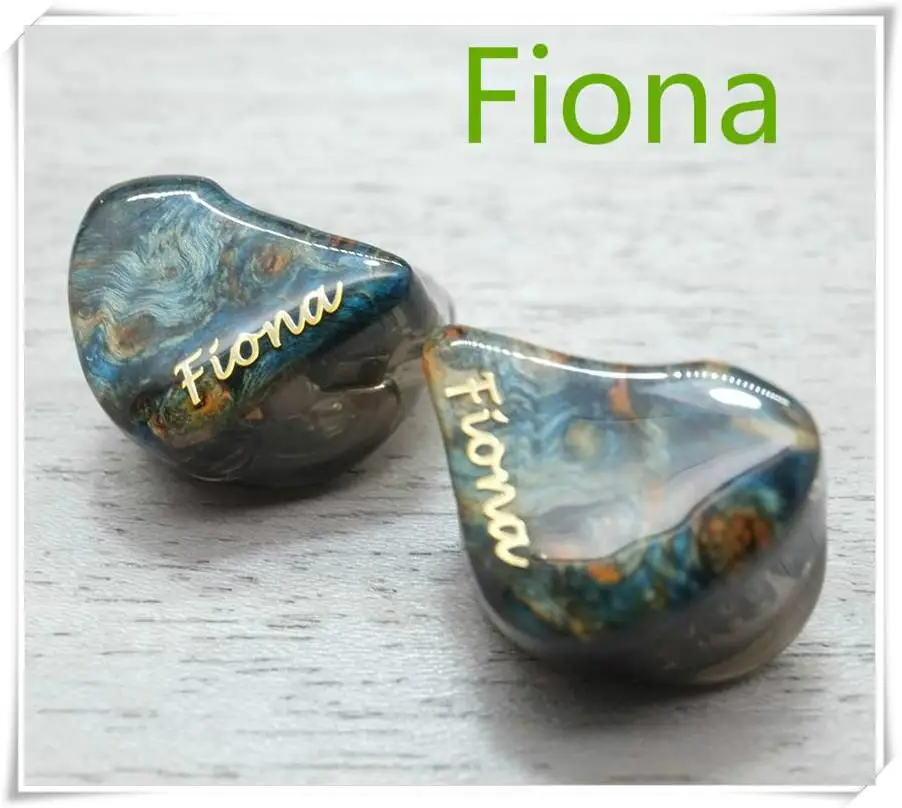 DGR Audio Fiona Customize 14 Ultimate Driver 4 EST 10 Balanced Armature Hybrid Hifi Music Moniotr Audiophile Earphones Earbuds