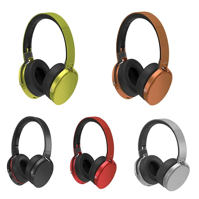 Bluetooth 4 2 Headphones Comfortable Wireless Headset Head mounted Headphones Large Battery Earphones Over Ear