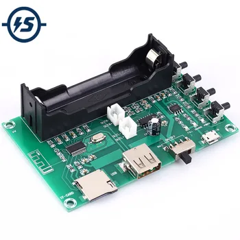 

Bluetooth Dual Channel Audio Stereo Amplifier Module 5W+5W Wireless Bluetooth Receiver Support TF Card DC 5V PAM8403