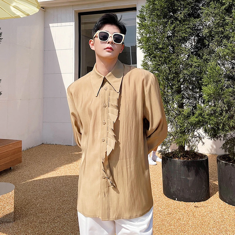 Male Streetwear Vintage Fashion Dress 
