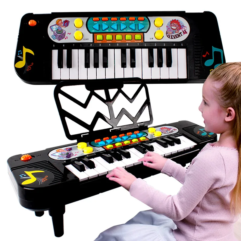 

Multi-functional Baby Electronic Keyboard Piano 25 Key 11 Modes Model Children'S Educational Music Musical Instrument Toy