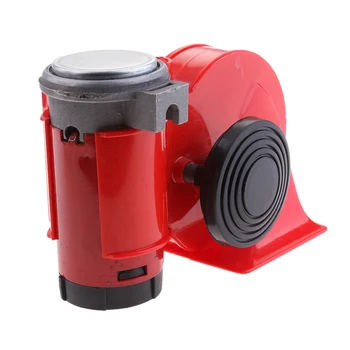 

Electric Pump Air Horn Compressor Kit Snail Twin Tone Motorcycle Car Truck
