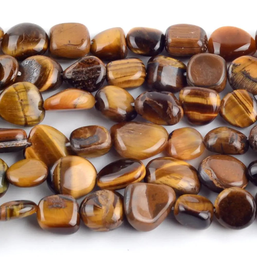 

Wholesale Natural Lrregular Yellow Tiger Eye Stone Round Loose Spacer Beads For Jewelry Making 8-10mm DIY Bracelet Handmade
