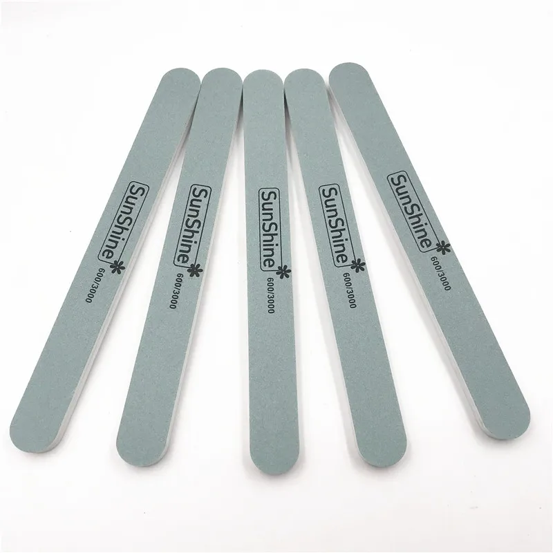 Пилочка для ногтей 5 шт./лот/Лот многоцветная солнечный свет губка изогнутая