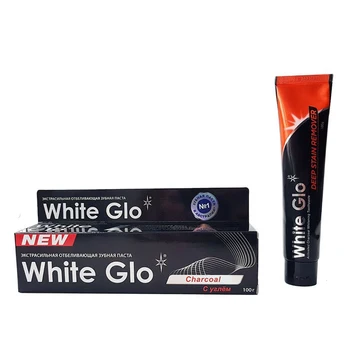 

White Glo toothpaste, W8119, whitening with charcoal, 100 g