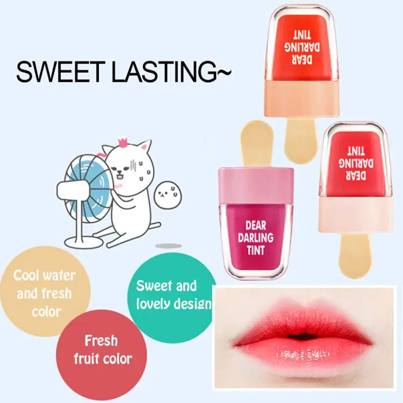6Pcs/set NOVO Korean Ice Cream lip gloss liquid lipstick waterproof lip tint cute lipgloss Long Lasting korean cosmetics TSLM1 6Pcs/set NOVO Korean Ice Cream lip gloss liquid lipstick waterproof lip tint cute lipgloss Long Lasting korean cosmetics TSLM1