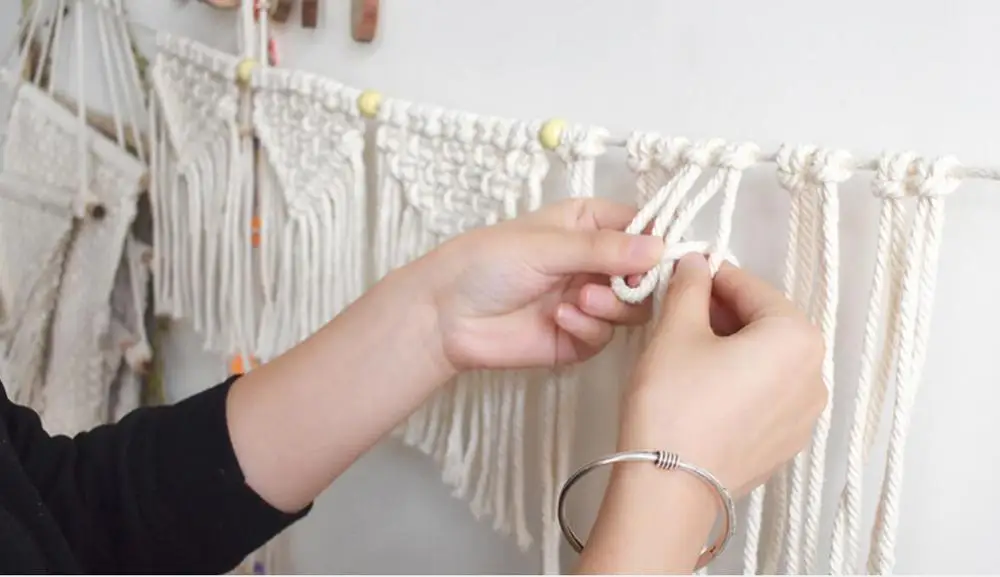 new arrival macrame tampestry rope weaving wall hanger for home decoration