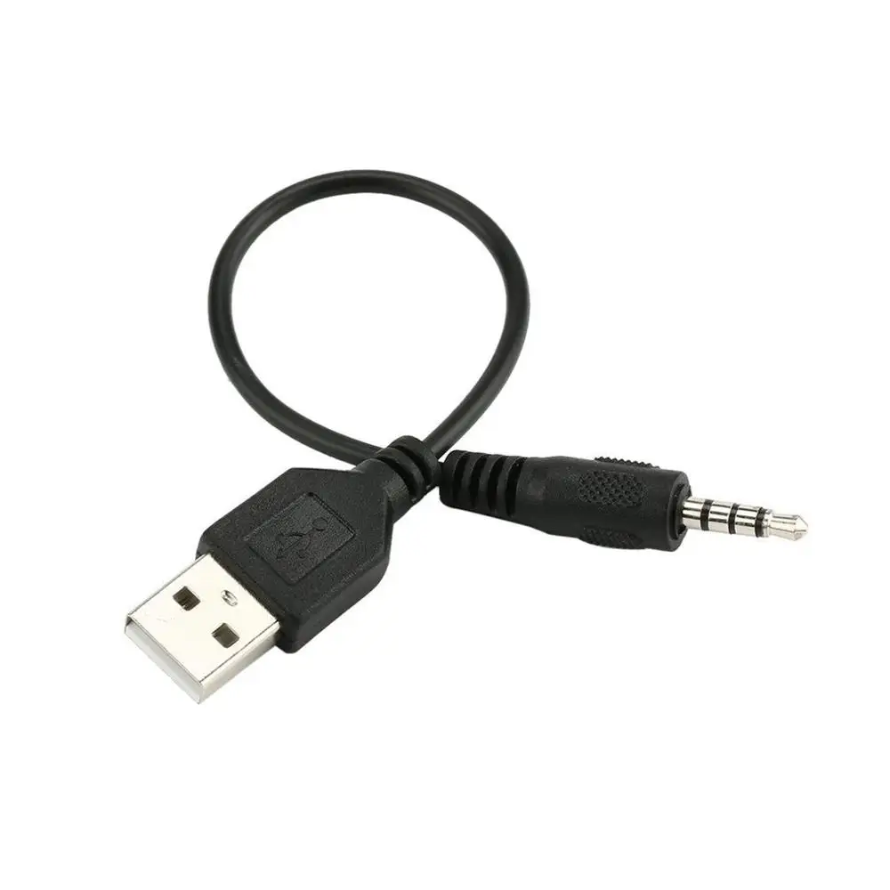 Портативный размер автомобильный аудио конвертер адаптер AUX 3 5 мм штекер USB