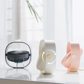 

Portable Mute Mini Fan Handheld Fan Home Office Desk Speed Adjustable USB Rechargeable Fan Air Cooler Outdoor Travel