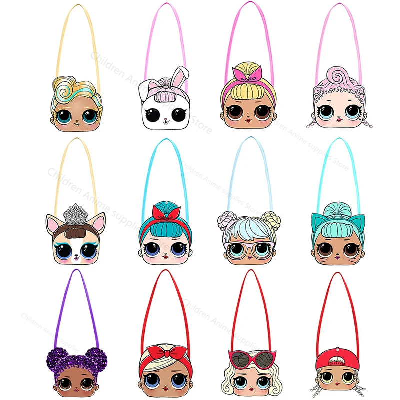 Маленький рюкзак LOL Surprise Dolls для девочек диагональный портативный на одно плечо
