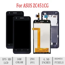 Original For ASUS Zenfone C ZC451CG Z007 LCD Display Touch Screen Digitizer Assembly For Asus ZC451CG Display with Frame Screen