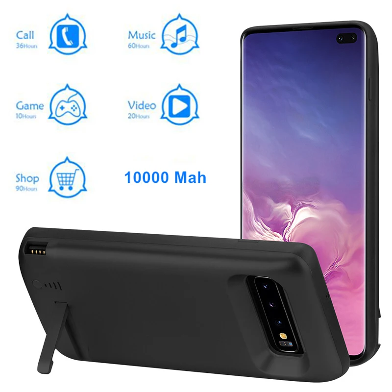 Carregador de Bateria para Samsung Galaxy Power Bank S23 S22 S21 fe s8 S10 S10e Nota 10 20 S20 Plus Ultra 10000mah Case - Image 2