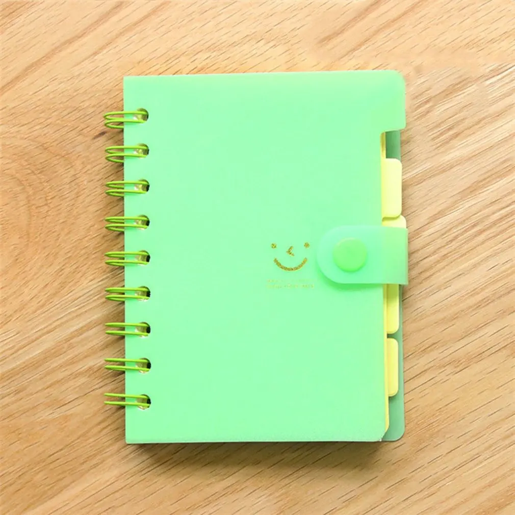 

Creative Notebook Index Tab Planners Lined Notepads Book Keep Smile Subject for School & Office Writing Gifts