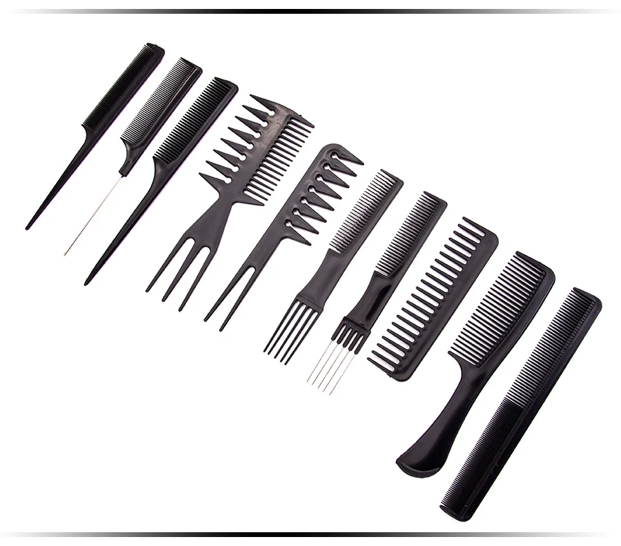 Leeons-Pentes De Corte De Cabelo Profissional, Preto,