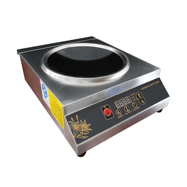 Inducción vitrocerámica hogar cocina wok - China Wok cocina y placa de  inducción precio