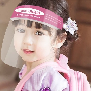 

Children Mask Full Face Protect Anti Saliva Anti Foam Covering Dust-proof Safety Shield Tool Clear Face Mask Protect Eye Safety