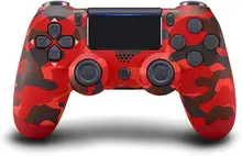 PEOPPARK PS-4 Controller Wireless Bluetooth Gamepad, Touch Panel with Dual Vibration and Audio Function Anti-Slip Grip for