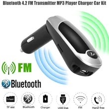 BT-X5B беспроводной Bluetooth lcd MP3-плеер автомобильный комплект SD MMC fm-трансмиттер с USB модулятором поддержка мобильного A2DP функция 1008