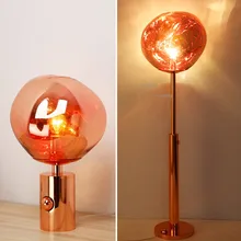 DIXON Melt Lava лампа светодиодный настольная лампа прикроватная Скандинавская гостиная домашнее творчество освещение, осветительный прибор для кабинета настольная лампа