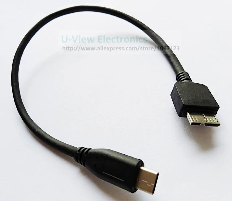 NCHTEK TYPE-C штекер к Micro USB 3,0 Мужской OTG кабель для передачи данных около 30 см/ /10 шт