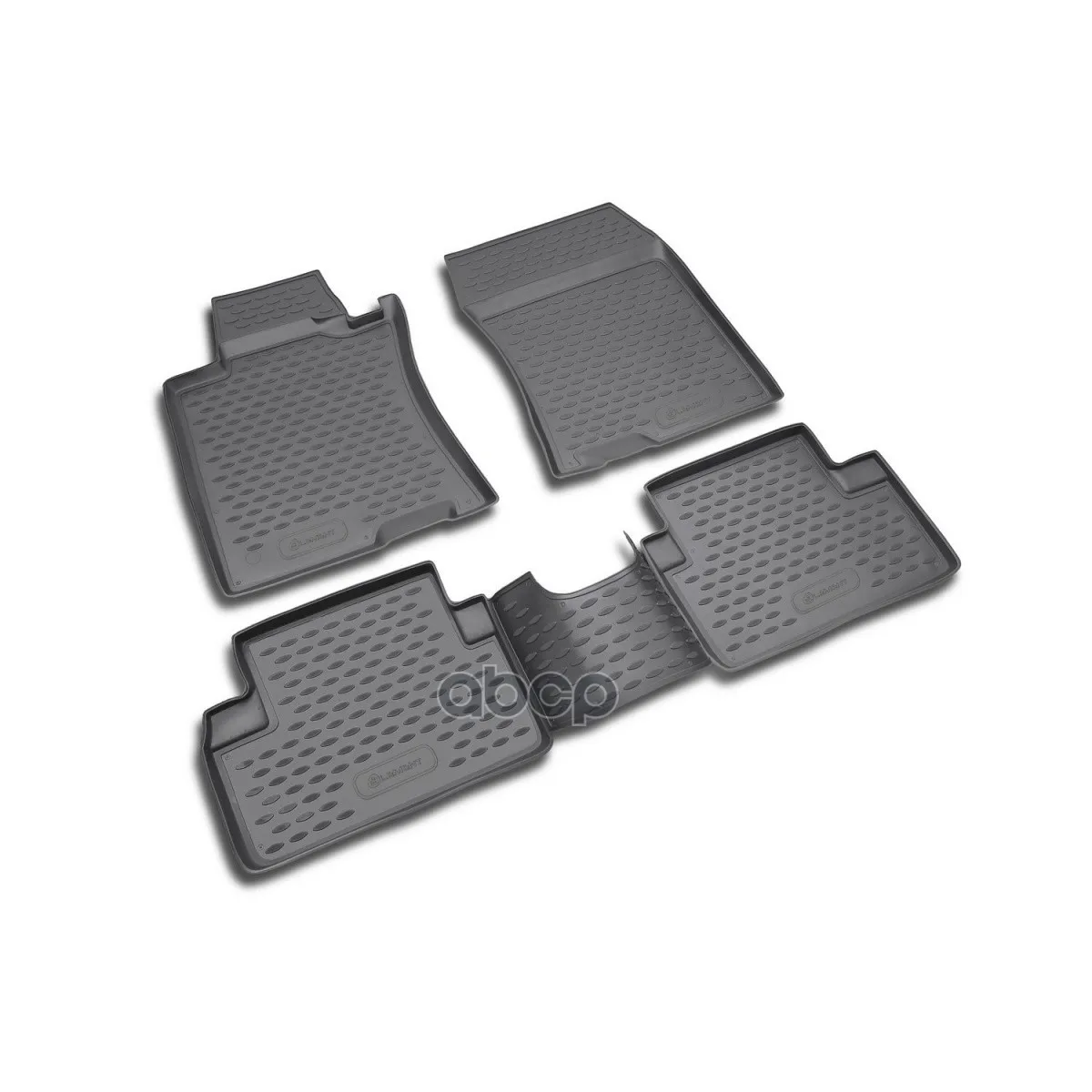 Set Rubber Car Mats IN THE Salon Honda Accord 2003-2007, 4 PCs.(PU) ELEMENT. NLC1801210