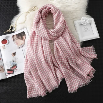 

Fashion Cashmere Winter Scarf for Women Fashion Plaid Pashmina Ladies Warm Shawls Unisex Men Scarves Blanket Bufanda Wraps