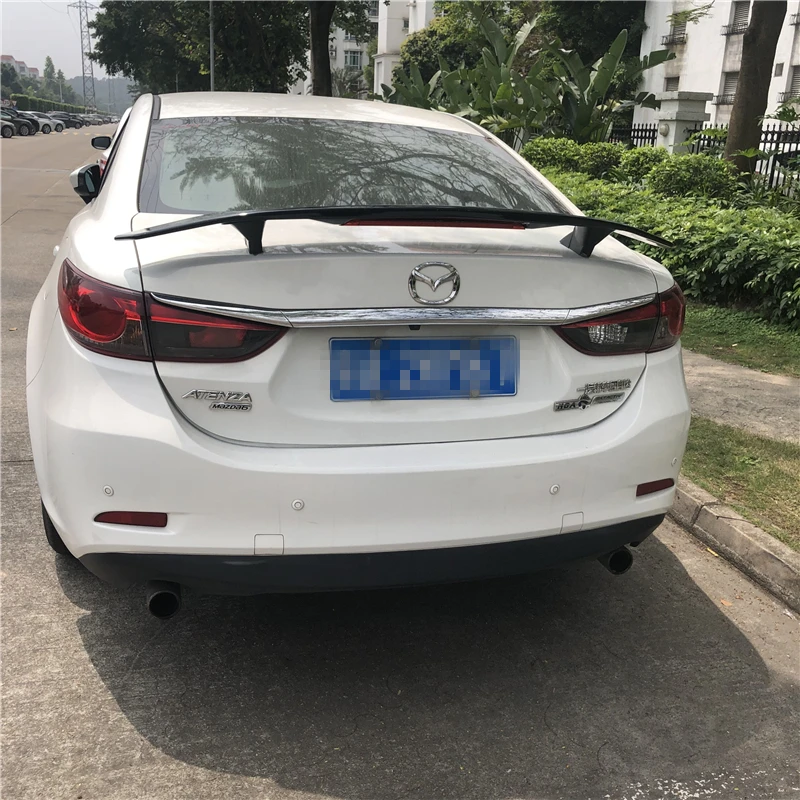Для Mazda 6 спойлер ATENZA 2014 2018 TF RUIYI ABS пластик Материал заднее крыло автомобиля Цвет