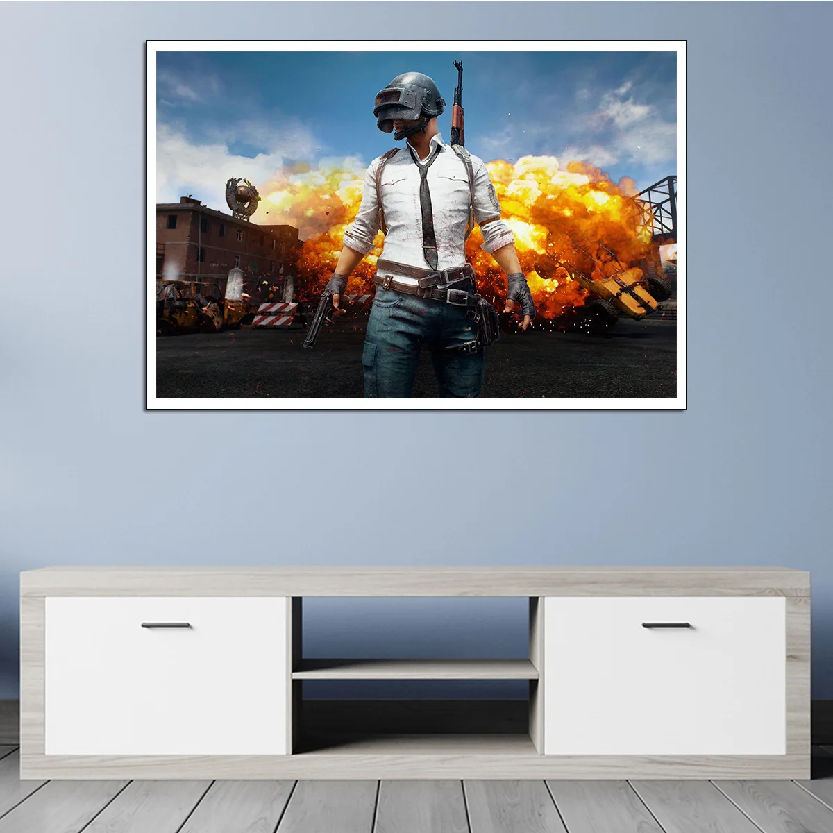 PUBG постер холст живопись AliExpress современный висит искусство победитель курица