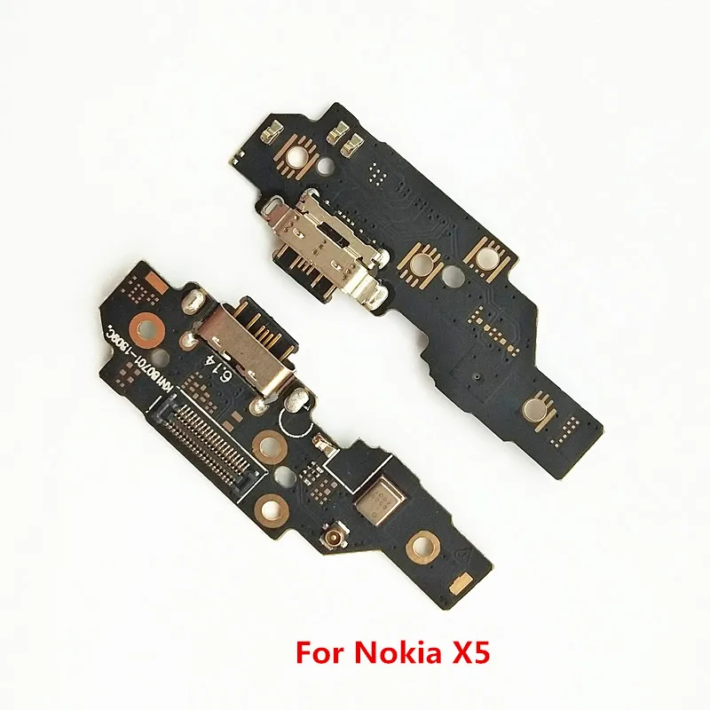 

For Nokia 5.1 Plus Dock Connector Charger Board For Nokia X5 USB Charger Charging Port Flex Cable Replacement Parts