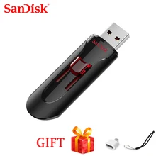 SanDisk USB флеш-накопитель CZ600 usb флеш-накопитель USB 3,0 флеш-накопитель 16 ГБ 32 ГБ 64 ГБ 128 ГБ флеш-накопитель 3,0 диск usb Высокоскоростной