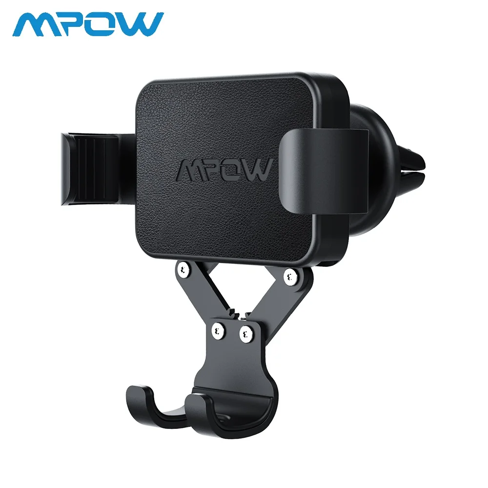 Mpow Gravity авто-зажимное автомобильное крепление держатель для телефона Подставка для одной руки управление Hands-free держатель для телефона для 4-6,5 дюймов смартфон